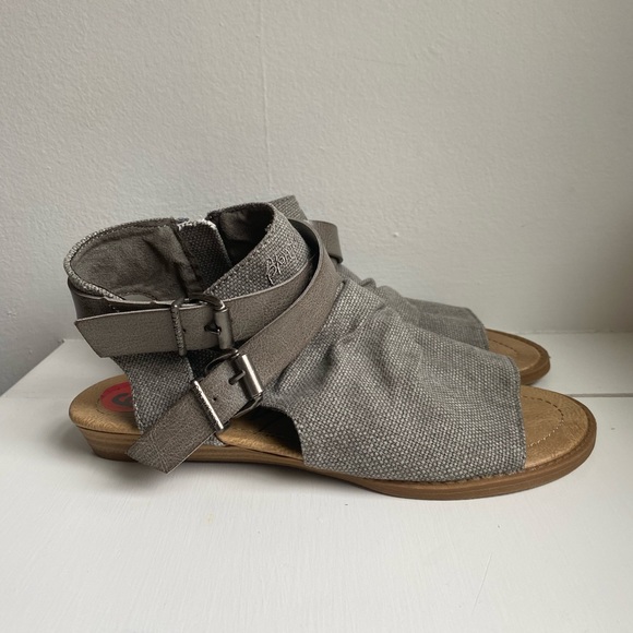 Blowfish grey sandals NEW WITH TAGS size 6 - Picture 3 of 4